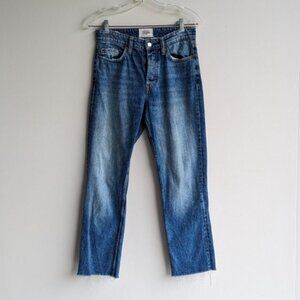 Zara distressed jeans
